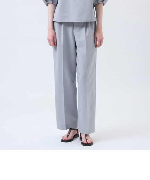 サマーサッカーワイドタックパンツ