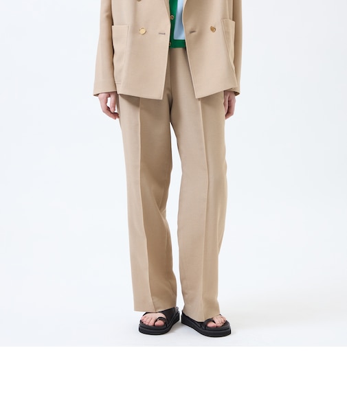 【Alby Easy Pants Wide(アルビーイージーパンツワイド)】Leno Cloth製