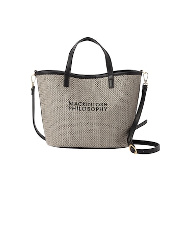 ロゴ刺しゅうサマーミニショルダー