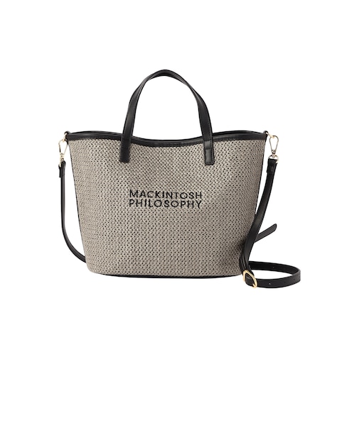 ロゴ刺しゅうサマーミニショルダー