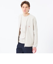 BUCKINGHAM BEAR ミリタリーワッフル カーディガン