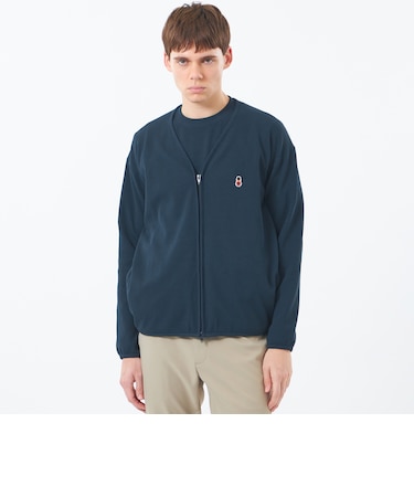 BUCKINGHAM BEAR ミリタリーワッフル カーディガン