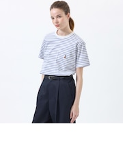 バッキンガムベア バスクボーダーポケTシャツ