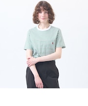 バッキンガムベア バスクボーダーポケTシャツ