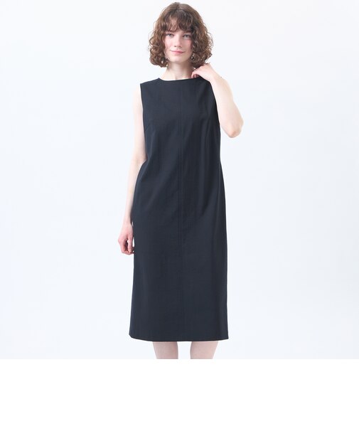 ドライオックスフォードコクーンワンピース