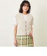 GREY LABEL ペーパーヤーンニットベスト