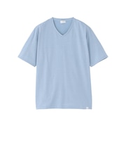VネックTシャツ 36Gノードシールドハニカム