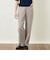 GREY LABEL リネンコットンヘリンボン　ワイドパンツ