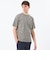 半袖クルーネックTシャツ リンクスシャドーボーダー