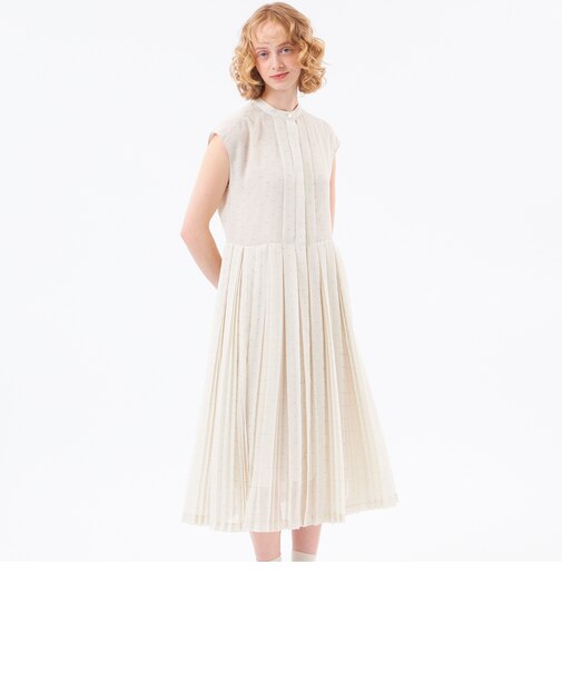 【WEB&一部店舗限定】【WILLINGHAM DRESS】トリプルドットプリーツ