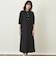 GREY LABEL リネンミックスバンドカラーワンピース