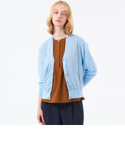 【WEB&一部店舗限定】【Heavenly Sheer Knit】ドルマンカーディガン