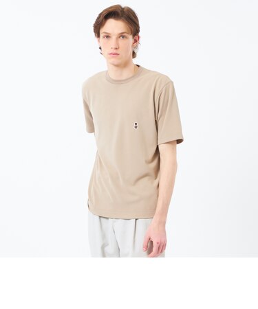 BUCKINGHAM BEAR クルーネックTシャツ ソフトメッシュカノコ