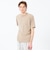 BUCKINGHAM BEAR クルーネックTシャツ ソフトメッシュカノコ