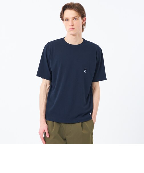 BUCKINGHAM BEAR クルーネックTシャツ ソフトメッシュカノコ