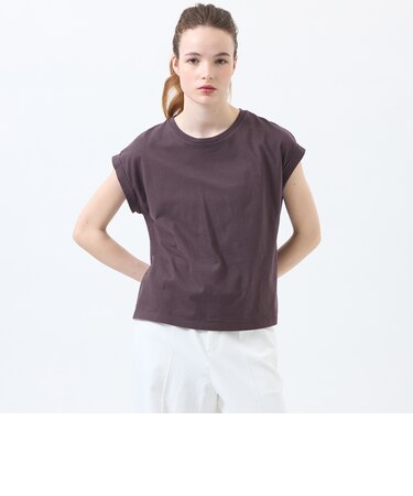 リネンミックスドルマンTシャツ