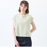 リネンミックスドルマンTシャツ