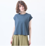 リネンミックスドルマンTシャツ