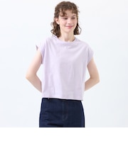 リネンミックスドルマンTシャツ