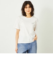 GREY LABEL リネンミックスロゴTシャツ