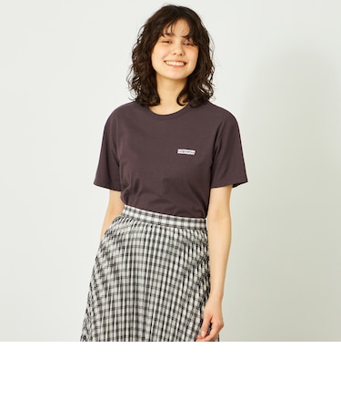 GREY LABEL リネンミックスロゴTシャツ