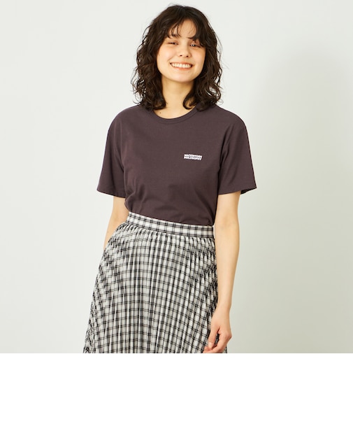 GREY LABEL リネンミックスロゴTシャツ