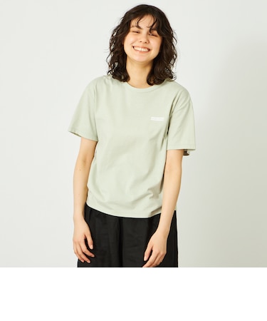 GREY LABEL リネンミックスロゴTシャツ