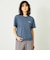 GREY LABEL リネンミックスロゴTシャツ