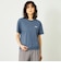 GREY LABEL リネンミックスロゴTシャツ