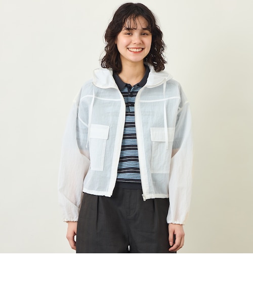GREY LABEL シアーフーデットブルゾン｜マッキントッシュ