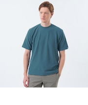 クルーネックTシャツ パイル調ソフトエアー