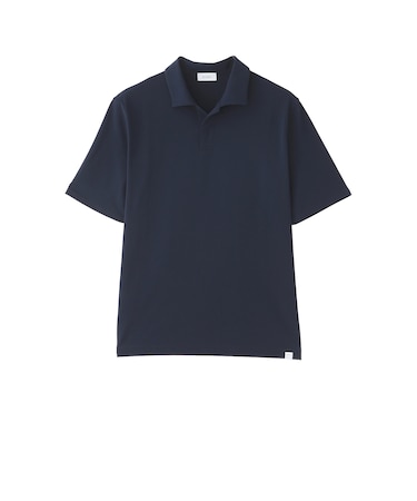 【WEB&一部店舗限定】ピケ鹿の子スキッパーポロ