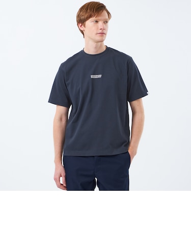 【WEB&一部店舗限定】クルーネックロゴTシャツ 度詰め天竺