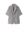 GREY LABEL リネンミックスチェックジャケット