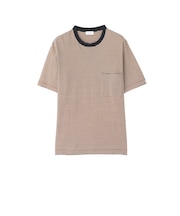 【WEEKENDER】クルーネックポケT レトロボーダー
