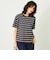GREY LABEL マルチボーダー半袖Ｔシャツ