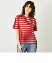 GREY LABEL マルチボーダー半袖Tシャツ