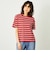 GREY LABEL マルチボーダー半袖Ｔシャツ