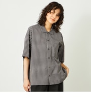 GREY LABEL チェックショートスリーブシャツ