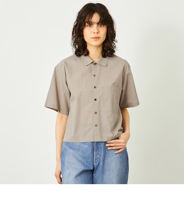 GREY LABEL チェックショートスリーブシャツ