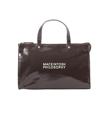 【Buckingham Tote（バッキンガムトート）】ロゴプリント ランドスケ―プ型