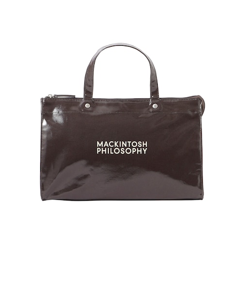【Buckingham Tote（バッキンガムトート）】ロゴプリント ランドスケ―プ型