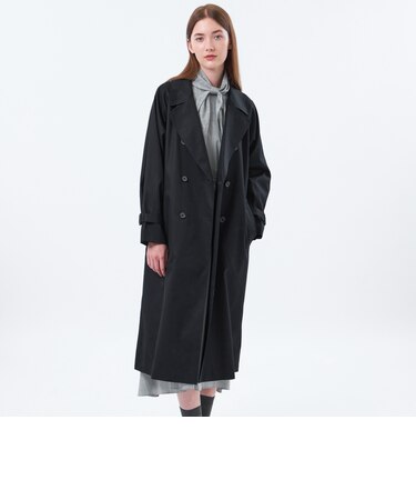 【WEB&一部店舗限定】【LUTHRIE(ラスリー)】ソフトギャバジントレンチコート