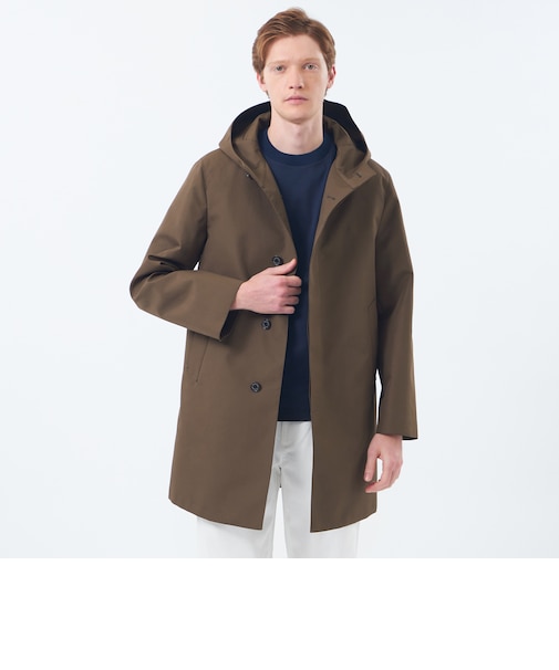 ポリエステル×コットン ボンディング WELLINGTON HOOD 「ウェリントンフード」
