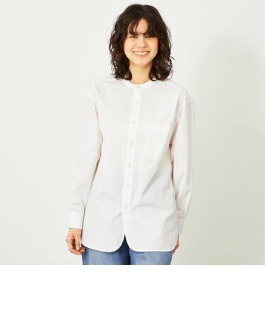 GREY LABEL バンドカラーシャツ