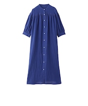 GREY LABEL リネンシャーリングドレス