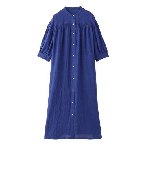 GREY LABEL リネンシャーリングドレス
