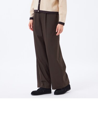 【MP STANDARD TROUSERS 001 WIDE FIT】WARM TWILL製