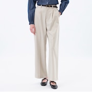 【MP STANDARD TROUSERS 001 WIDE FIT】WARM TWILL製