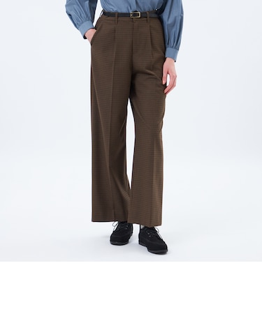 【MP STANDARD TROUSERS 001 WIDE FIT】WARM TWILL製